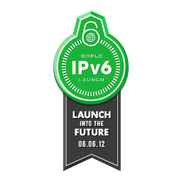 WORLD IPV6 LAUNCH is 6 June 2012 . The Future is Forever